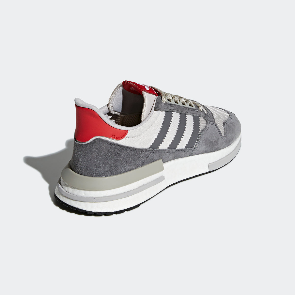 Adidas ZX 500 RM Sneakers - Grey Four F17 / Footwear White / Better Scarlet - view 6