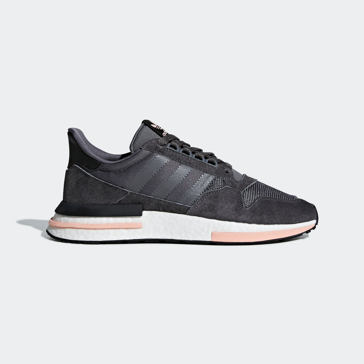 Adidas ZX 500 RM Sneakers - Grey Five / Footwear White / Clear Orange - view 1