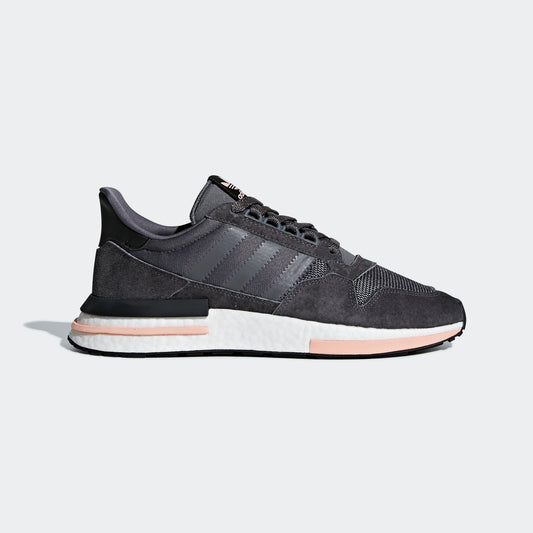 Adidas ZX 500 RM Sneakers - Grey Five / Footwear White / Clear Orange - view 1