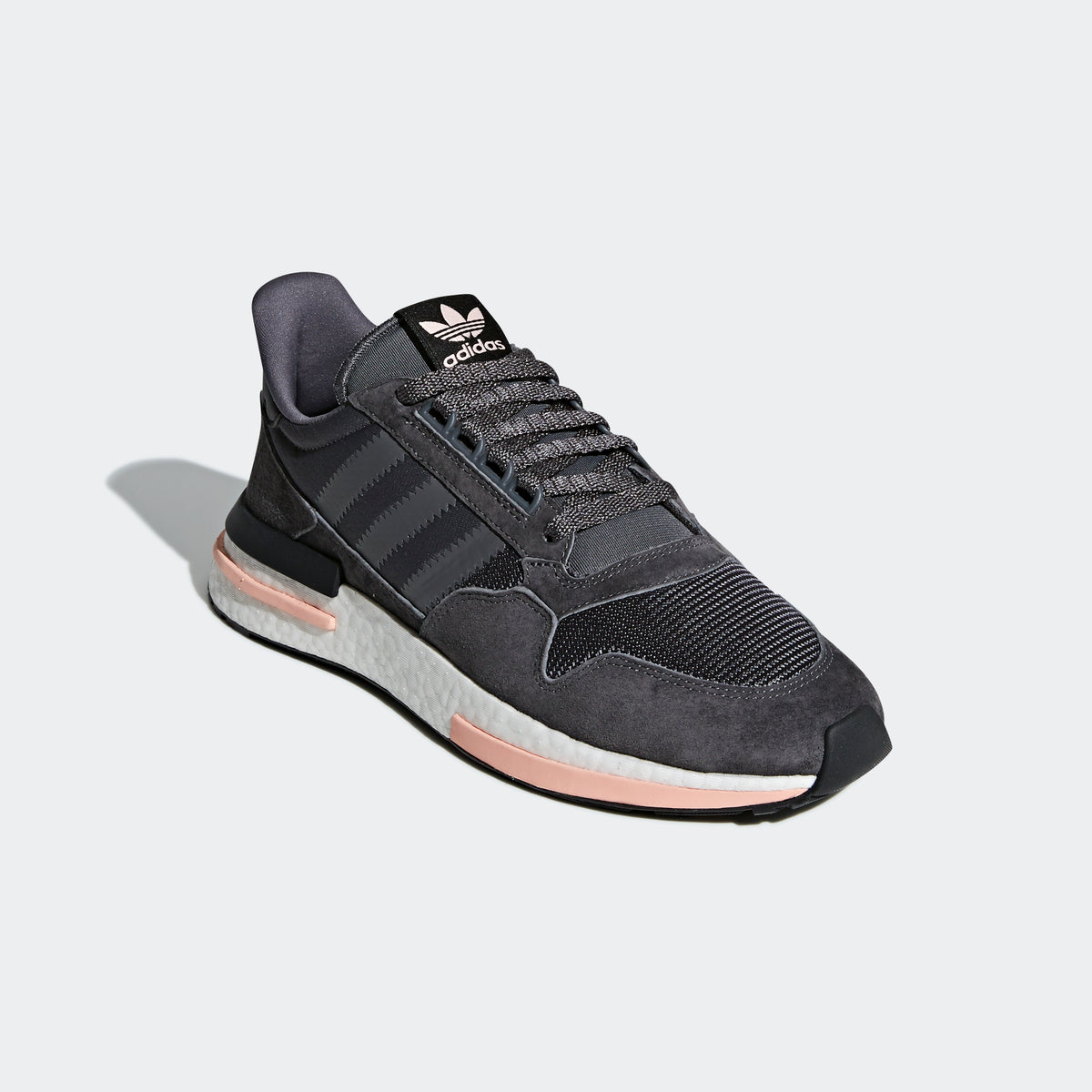 Adidas ZX 500 RM Sneakers - Grey Five / Footwear White / Clear Orange - view 4