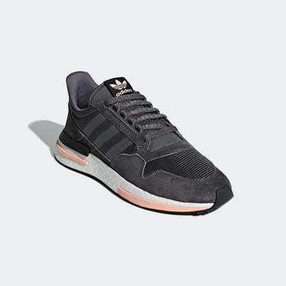 Adidas ZX 500 RM Sneakers - Grey Five / Footwear White / Clear Orange - view 4