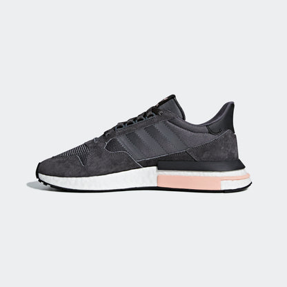 Adidas ZX 500 RM Sneakers - Grey Five / Footwear White / Clear Orange - view 6