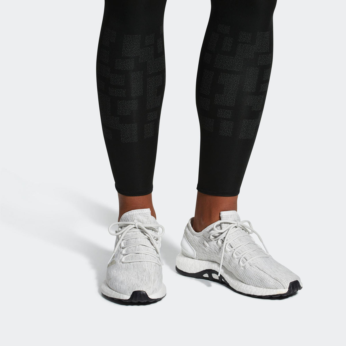 Adidas Pureboost Sneakers - White / Grey One / Crystal Blue White - view 7