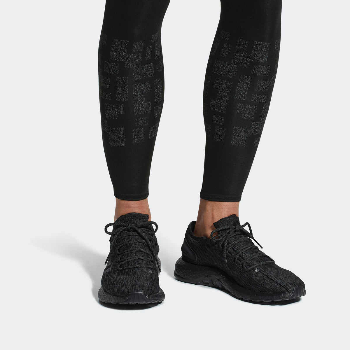 Adidas PureBOOST Sneakers - Core Black / Pure Grey - view 7