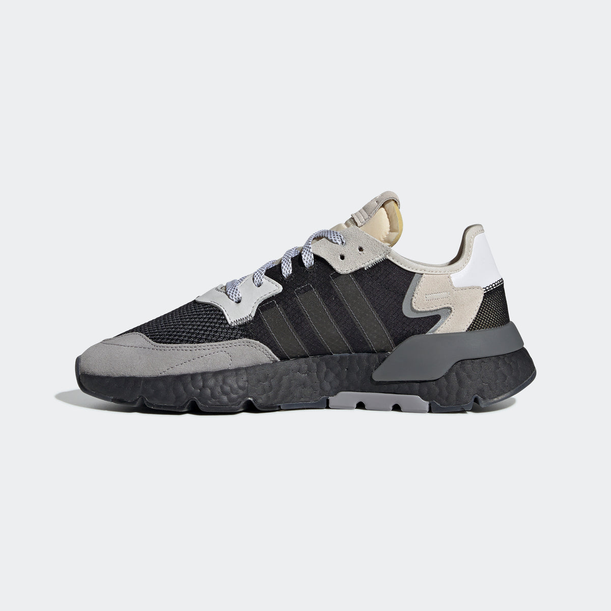 Adidas Nite Jogger Sneakers - Core Black / Carbon / White - view 7