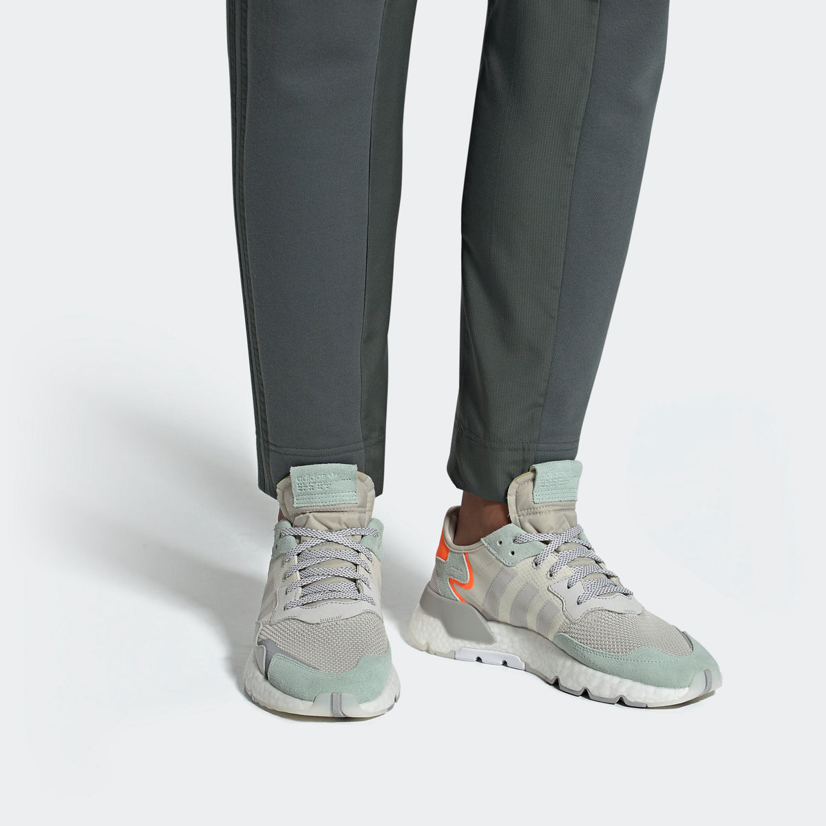 Adidas NITE Jogger Sneakers - Pink / Black - view 2