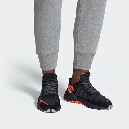 Adidas Nite Jogger Sneakers - Core Black / Carbon / Dark Blue - view 2