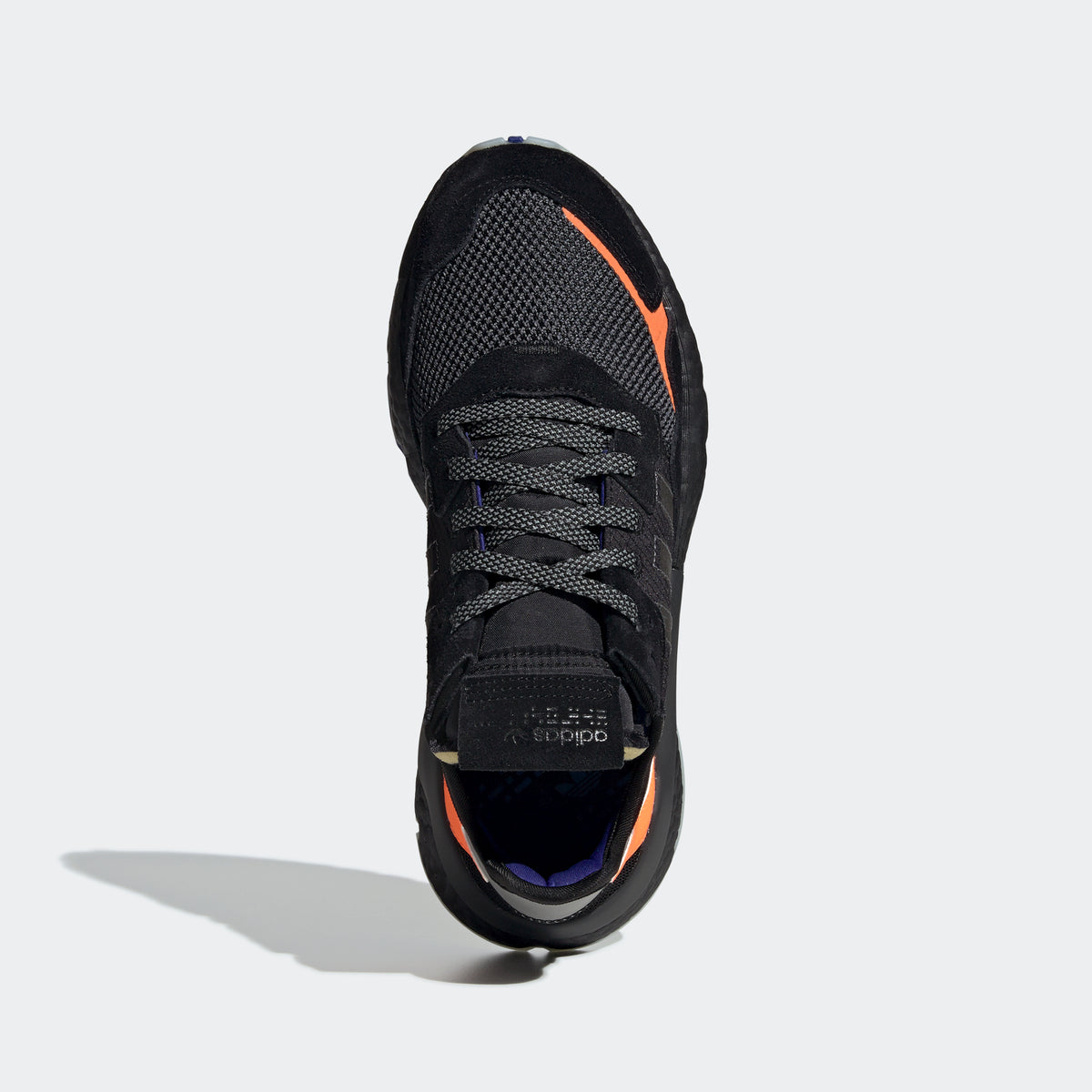 Adidas Nite Jogger Sneakers - Core Black / Carbon / Dark Blue - view 3