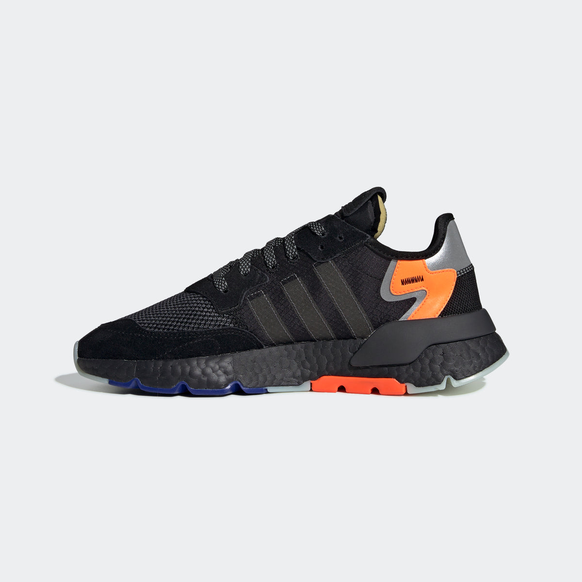 Adidas Nite Jogger Sneakers - Core Black / Carbon / Dark Blue - view 7