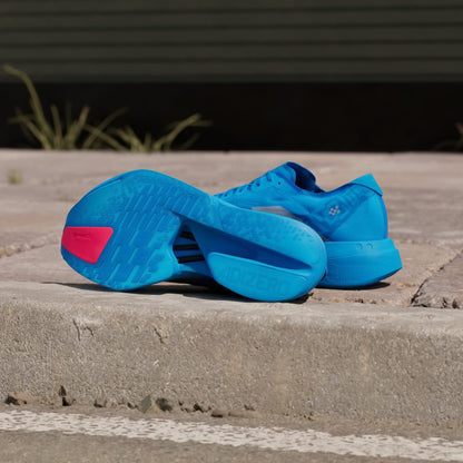 Adidas Adizero Adios PRO 4 Sneakers - Solar Blue / Silver Metallic / Lucid Red - view 4