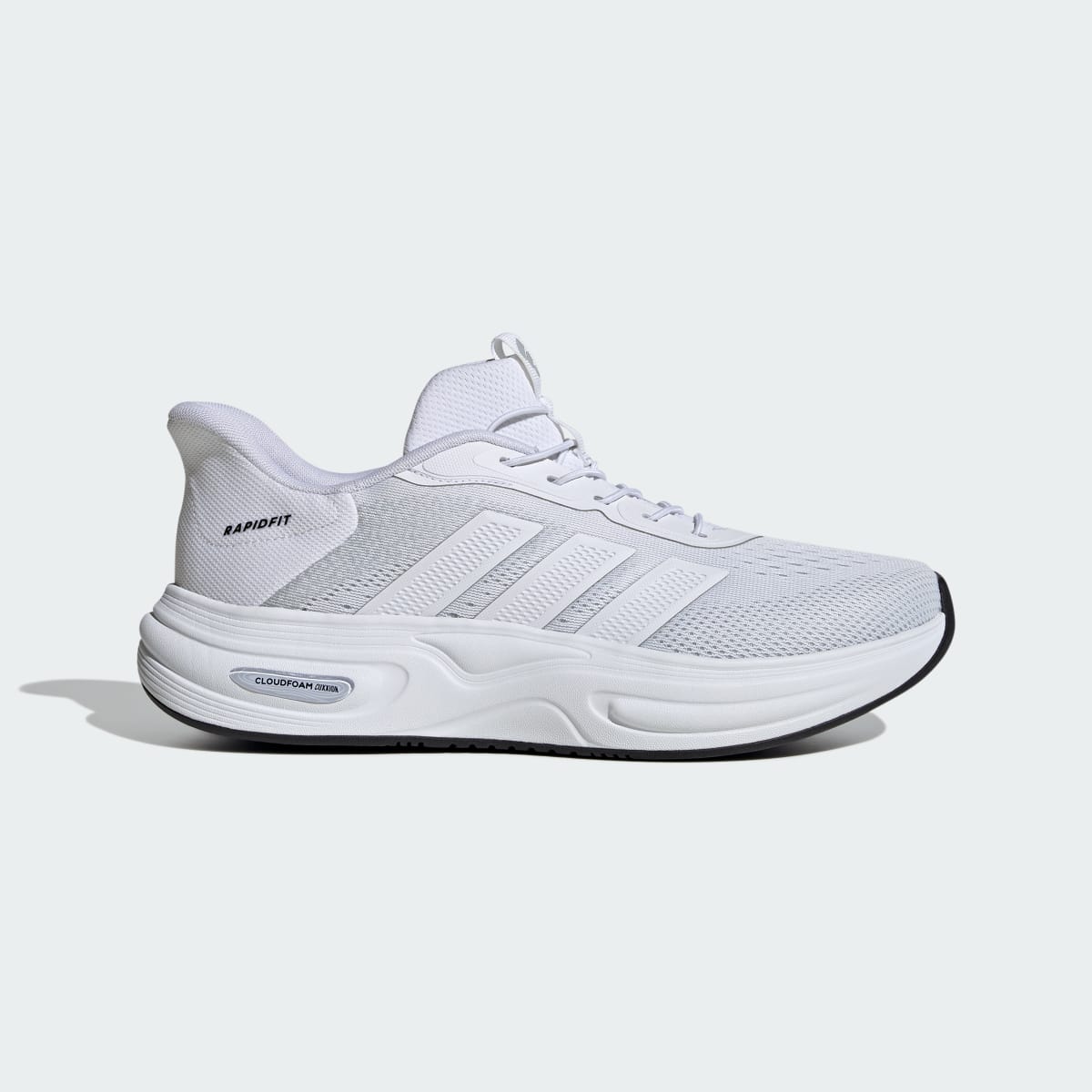 Adidas Cloudfoam Cuxxion Rapidfit Sneakers - Cloud White / Light Solid Grey / Core Black - view 1