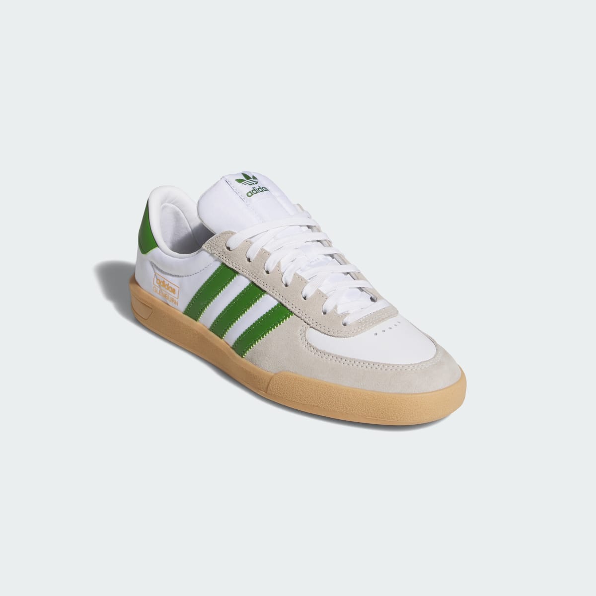 Chaussure Adidas Glenburn - Cloud White / Crew Green / Gum - vue 4