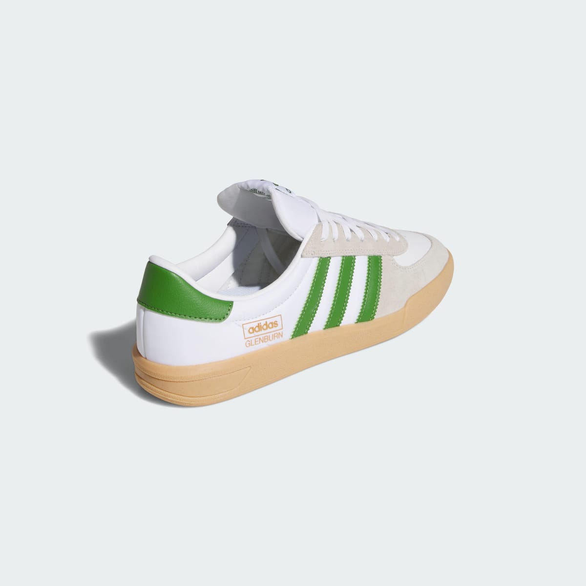 Adidas Glenburn Sneakers - Cloud White / Crew Green / Gum - view 5