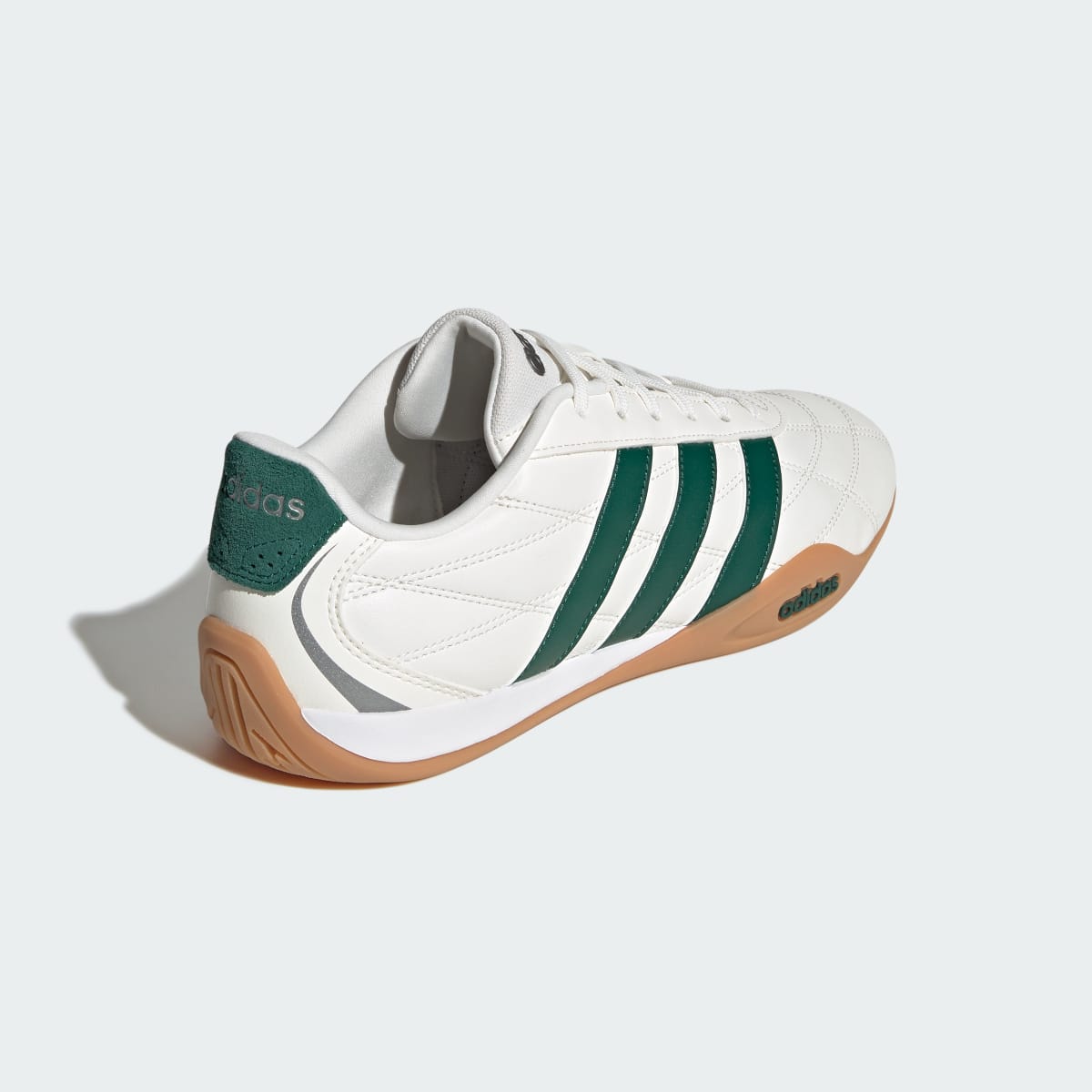 Adidas Groundpulse Sneakers - Core White / Collegiate Green / Gum - view 4