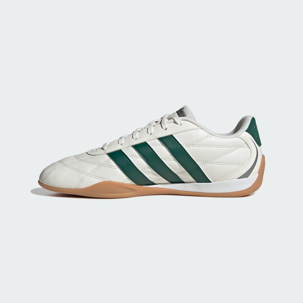 Adidas Groundpulse Sneakers - Core White / Collegiate Green / Gum - view 5