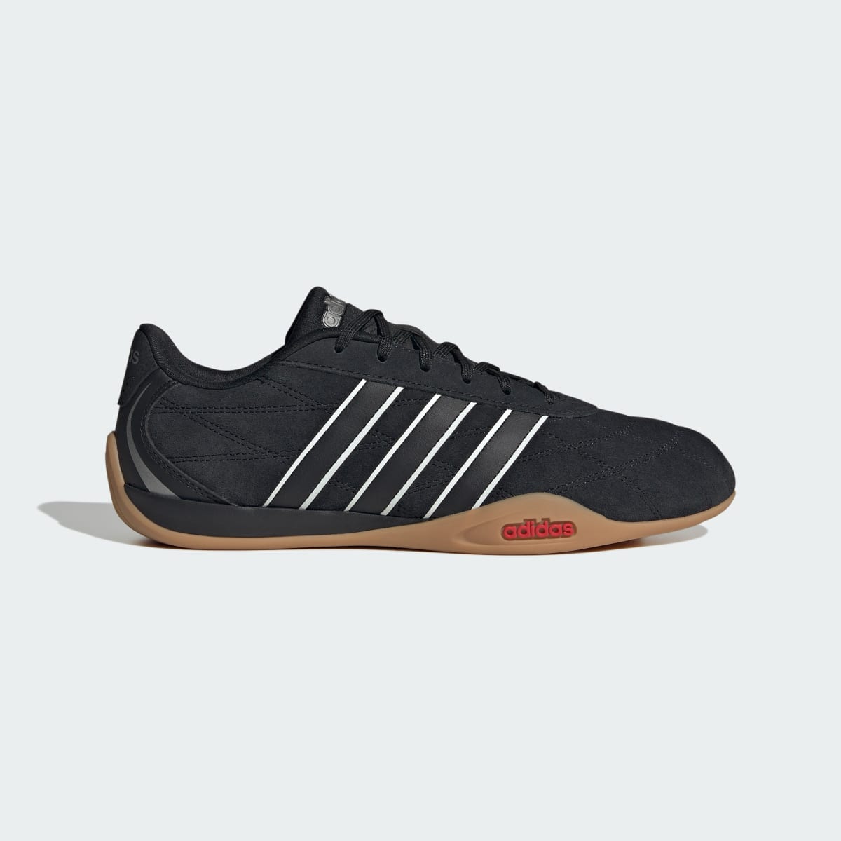 Adidas Groundpulse Sneakers - Core Black / Pure Ruby - view 1