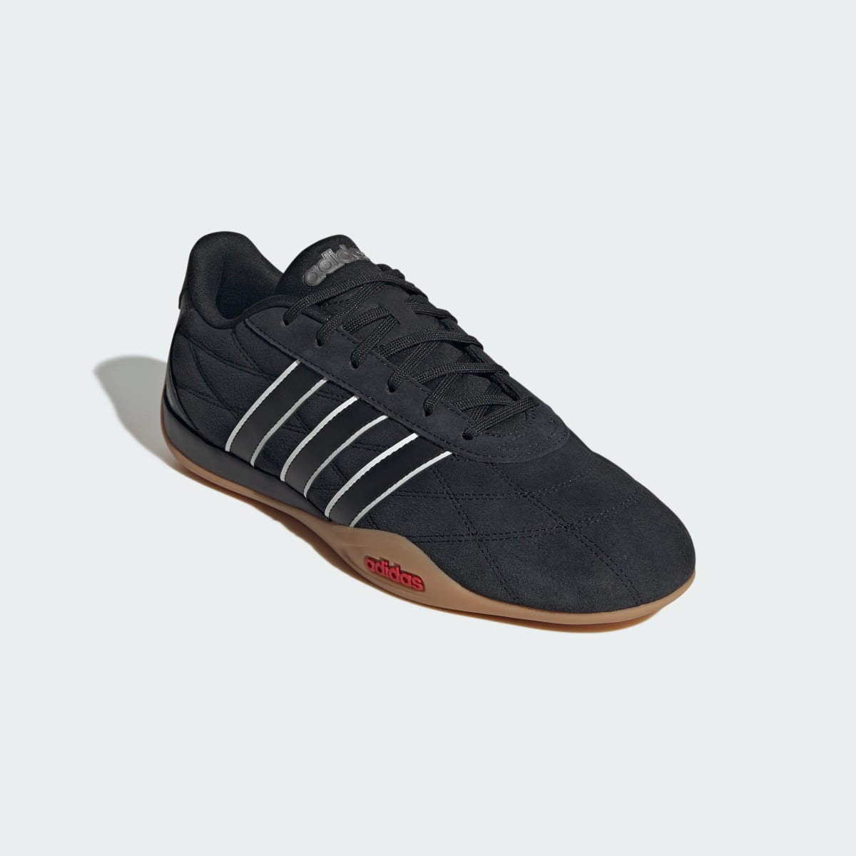 Adidas Groundpulse Sneakers - Core Black / Pure Ruby - view 4