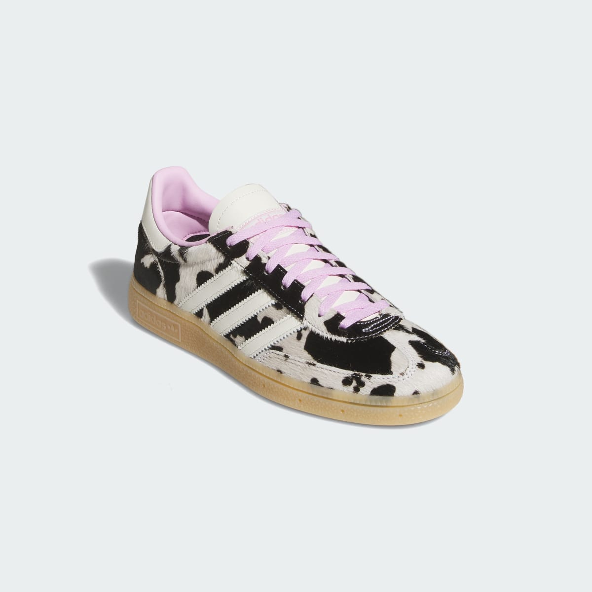 Adidas Handball Spezial Sneakers - Black / Off White / Bliss Lilac - view 4