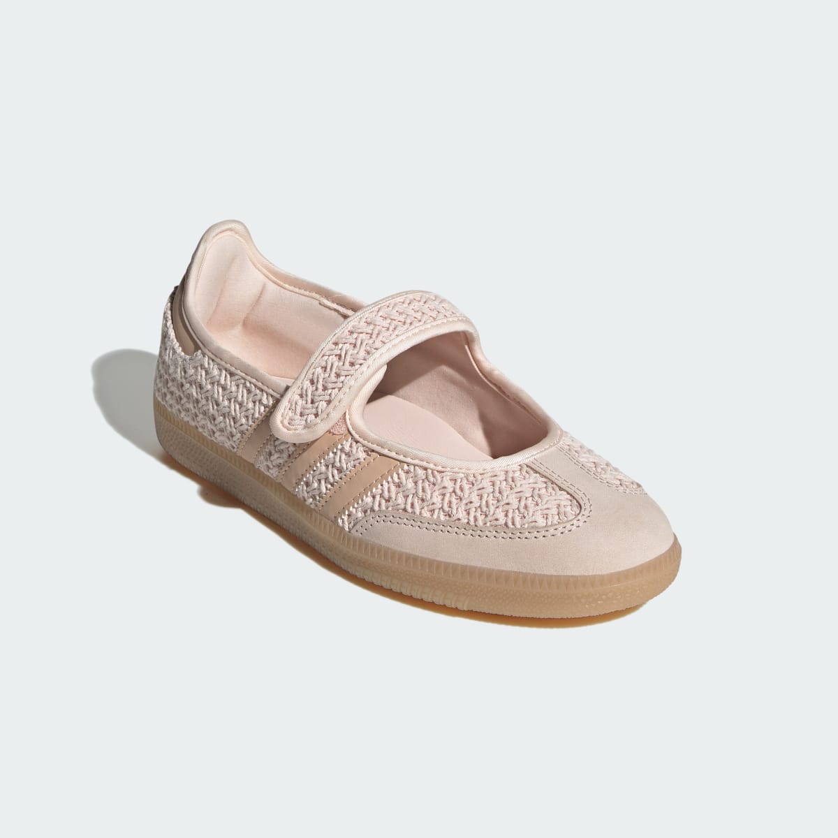 Adidas Samba JANE Sneakers - Wonder Quartz / Halo Blush / Gold Metallic - view 4