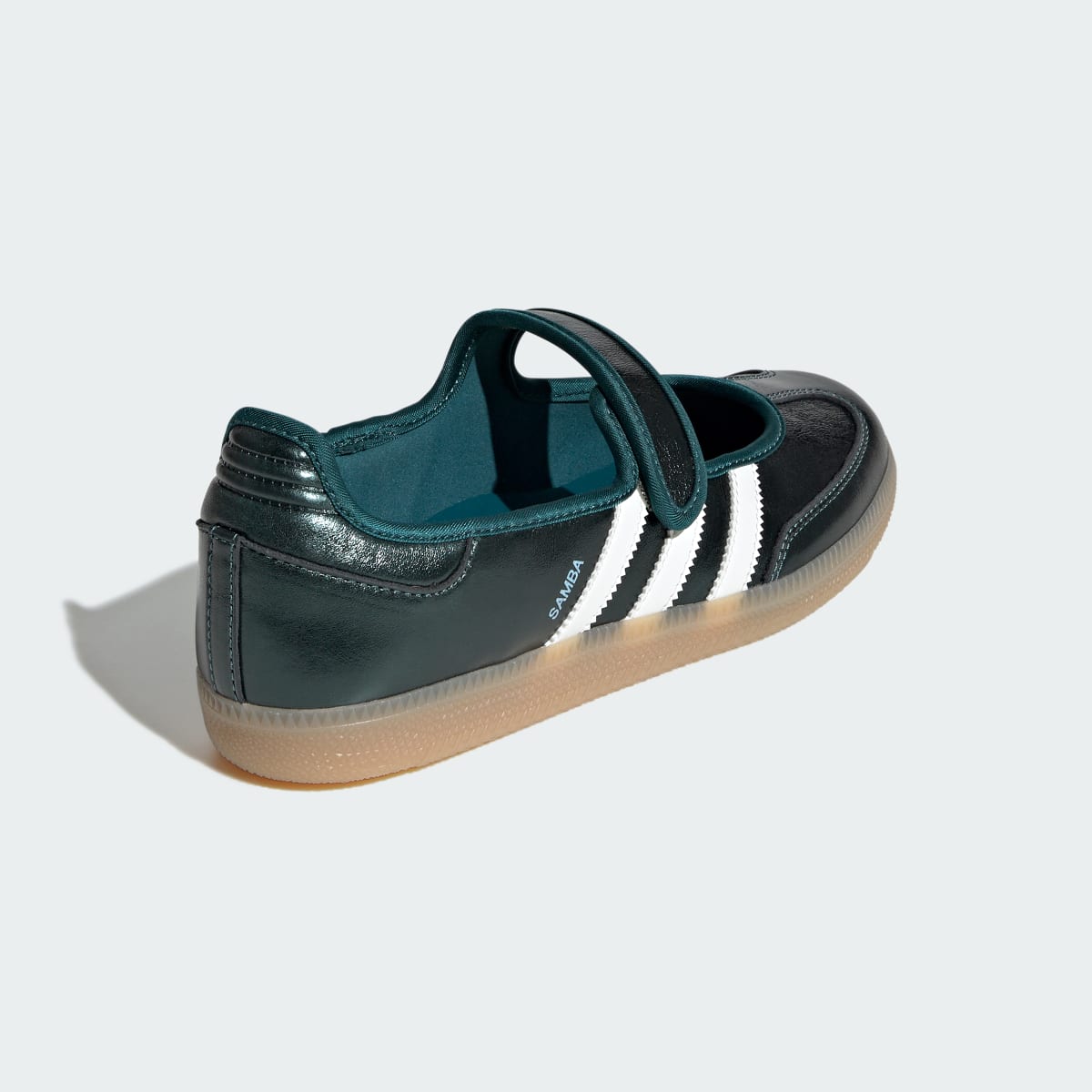 Adidas Samba JANE Sneakers - Rich Green / Off White / Gum - view 5