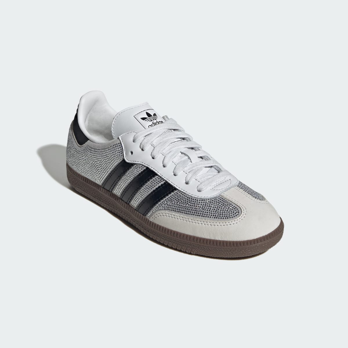 Adidas Samba OG Sneakers - Crystal White / Core White / Silver Metallic - view 4