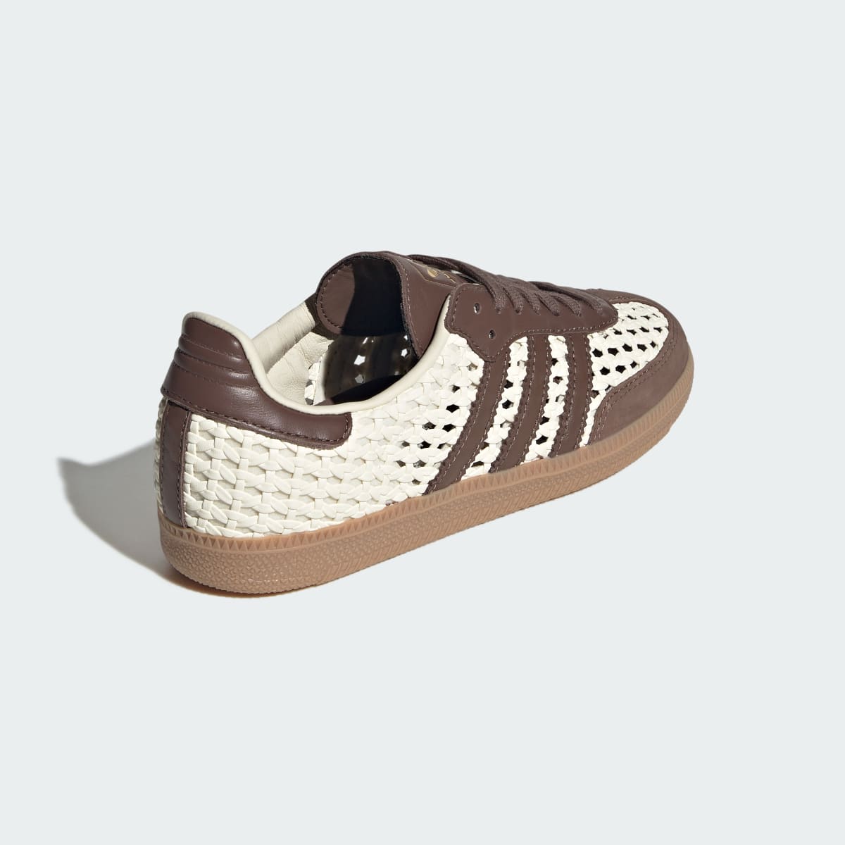 Adidas Samba OG Sneakers - Cream White / Earth Strata / Gold Metallic - view 5