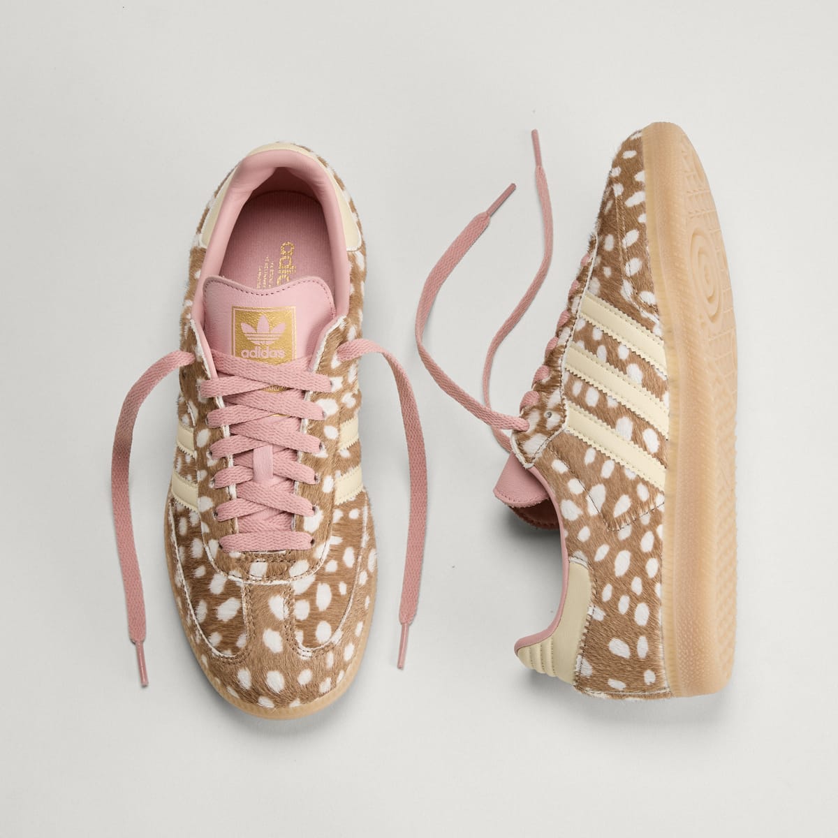 Adidas Samba OG Sneakers - Brown Desert / Warm Vanilla / Wonder Mauve - view 4