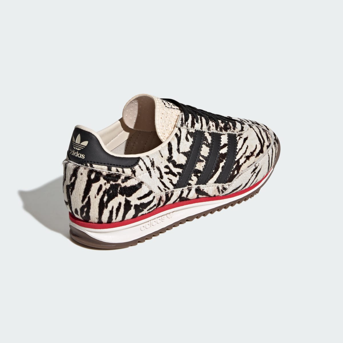 Adidas SL 72 OG Sneakers - Off White / Core Black / Better Scarlet - view 5