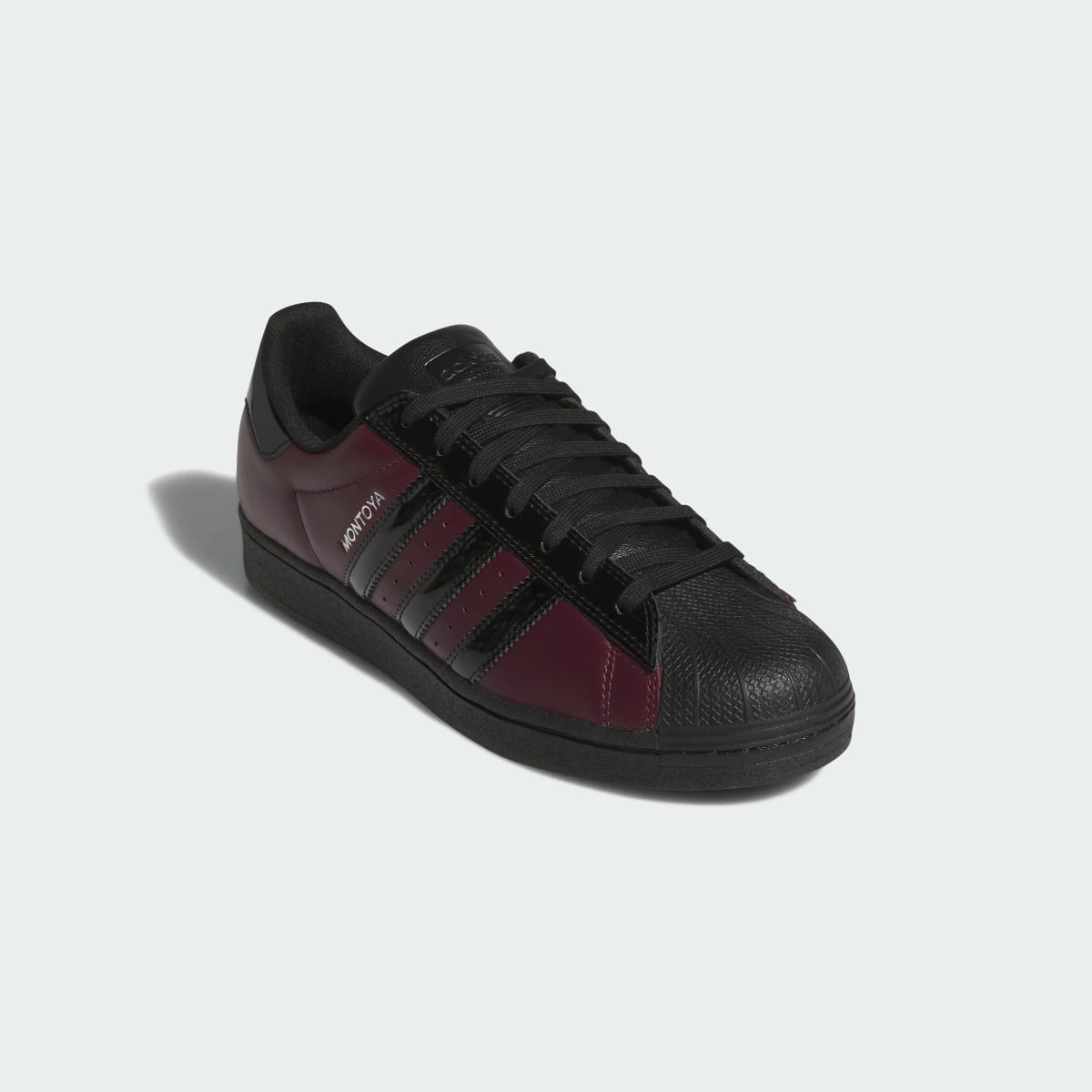 Chaussure Adidas Superstar ADV x Marcos Montoya - Maroon / Core Black / Maroon - vue 4
