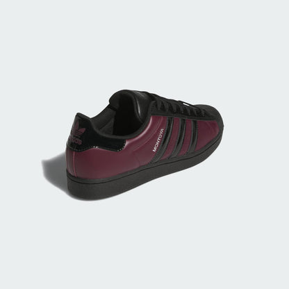 Chaussure Adidas Superstar ADV x Marcos Montoya - Maroon / Core Black / Maroon - vue 5