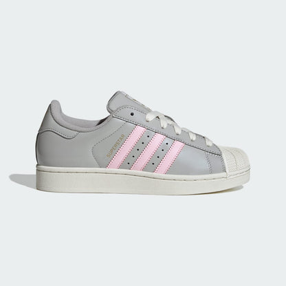 Adidas Superstar Sneakers - Grey Two / Clear Pink / Off White - view 1
