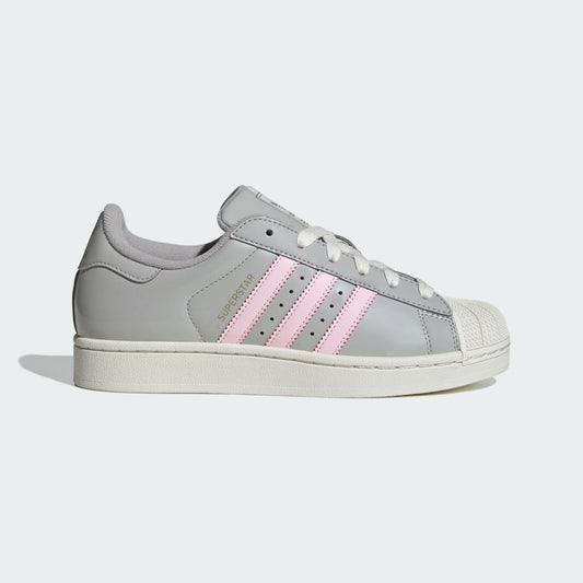 Adidas Superstar Sneakers - Grey Two / Clear Pink / Off White - view 1