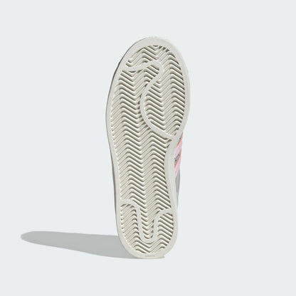 Adidas Superstar Sneakers - Grey Two / Clear Pink / Off White - view 3