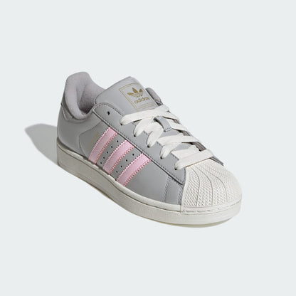 Adidas Superstar Sneakers - Grey Two / Clear Pink / Off White - view 4