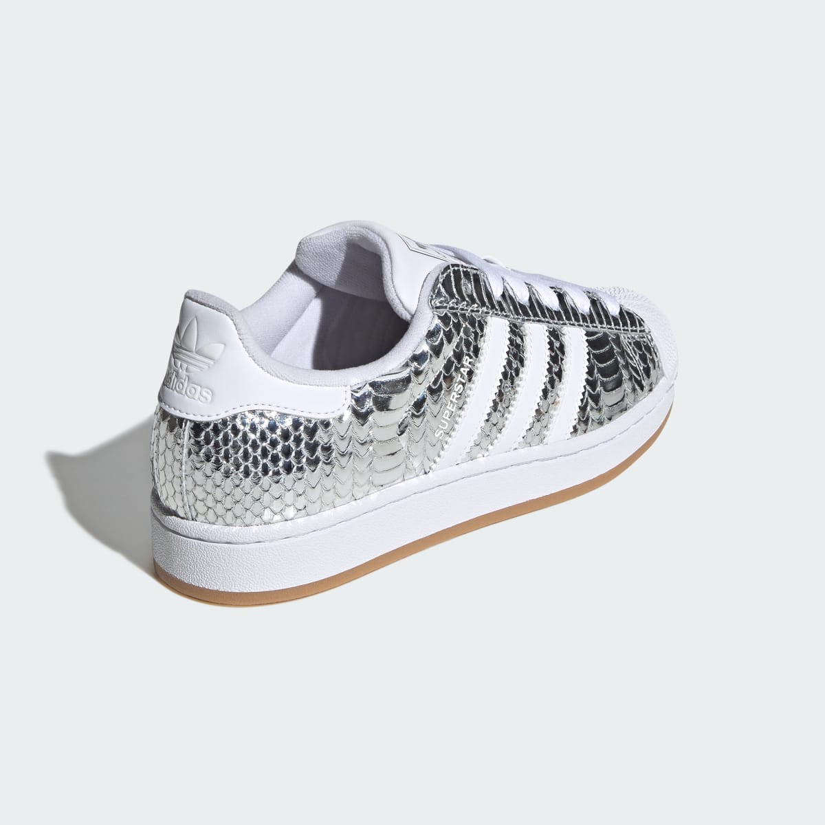 Adidas Superstar II Sneakers - Silver Metallic / Cloud White / Grey Two - view 5