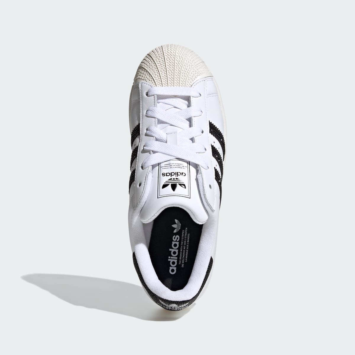Adidas Superstar II Sneakers - Cloud White / Core Black / Off White - view 2