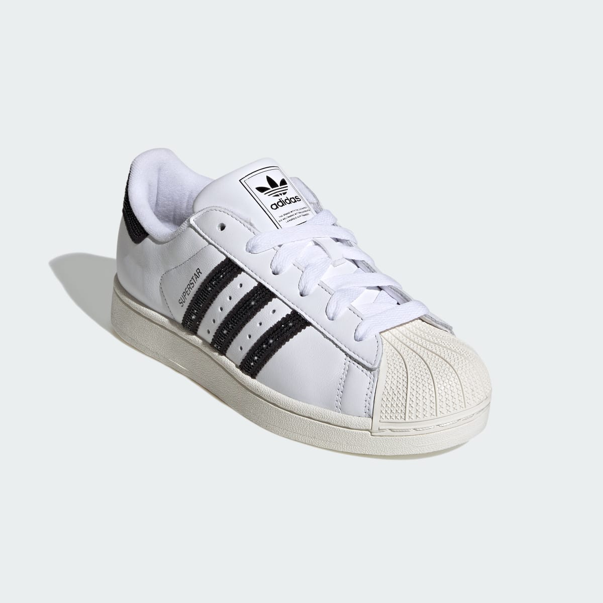 Adidas Superstar II Sneakers - Cloud White / Core Black / Off White - view 4