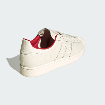 Adidas Superstar II Sneakers - Core White / Better Scarlet - view 5