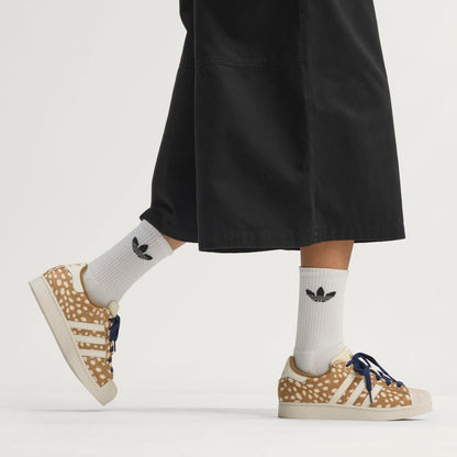 Adidas Superstar II Sneakers - Brown Desert / Off White / Dark Blue - view 2