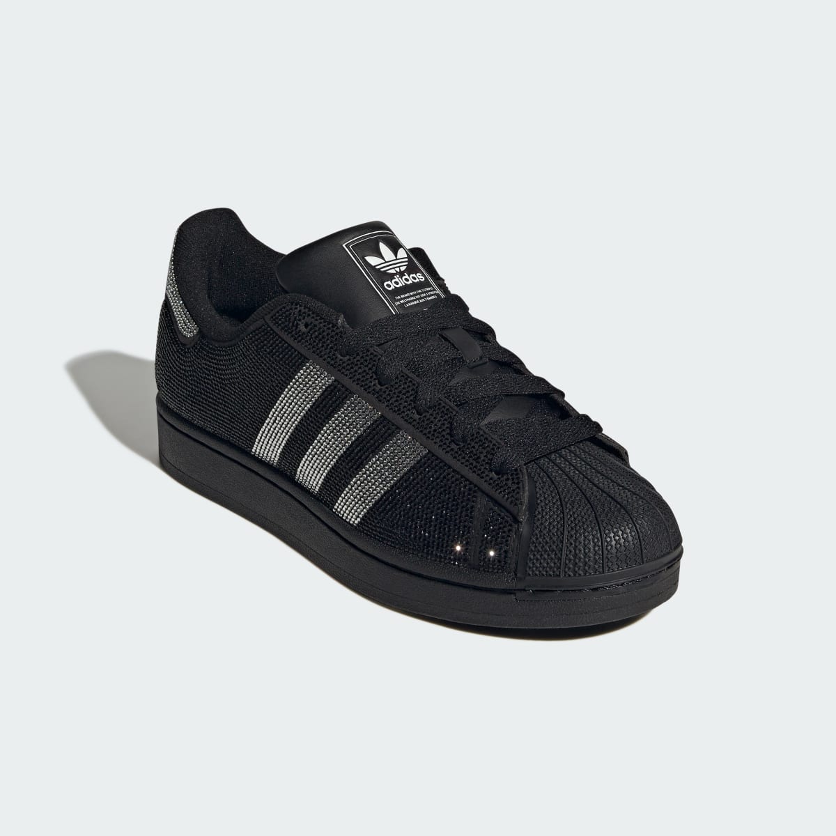 Adidas Superstar II Sneakers - Core Black / Silver Metallic / Off White - view 4
