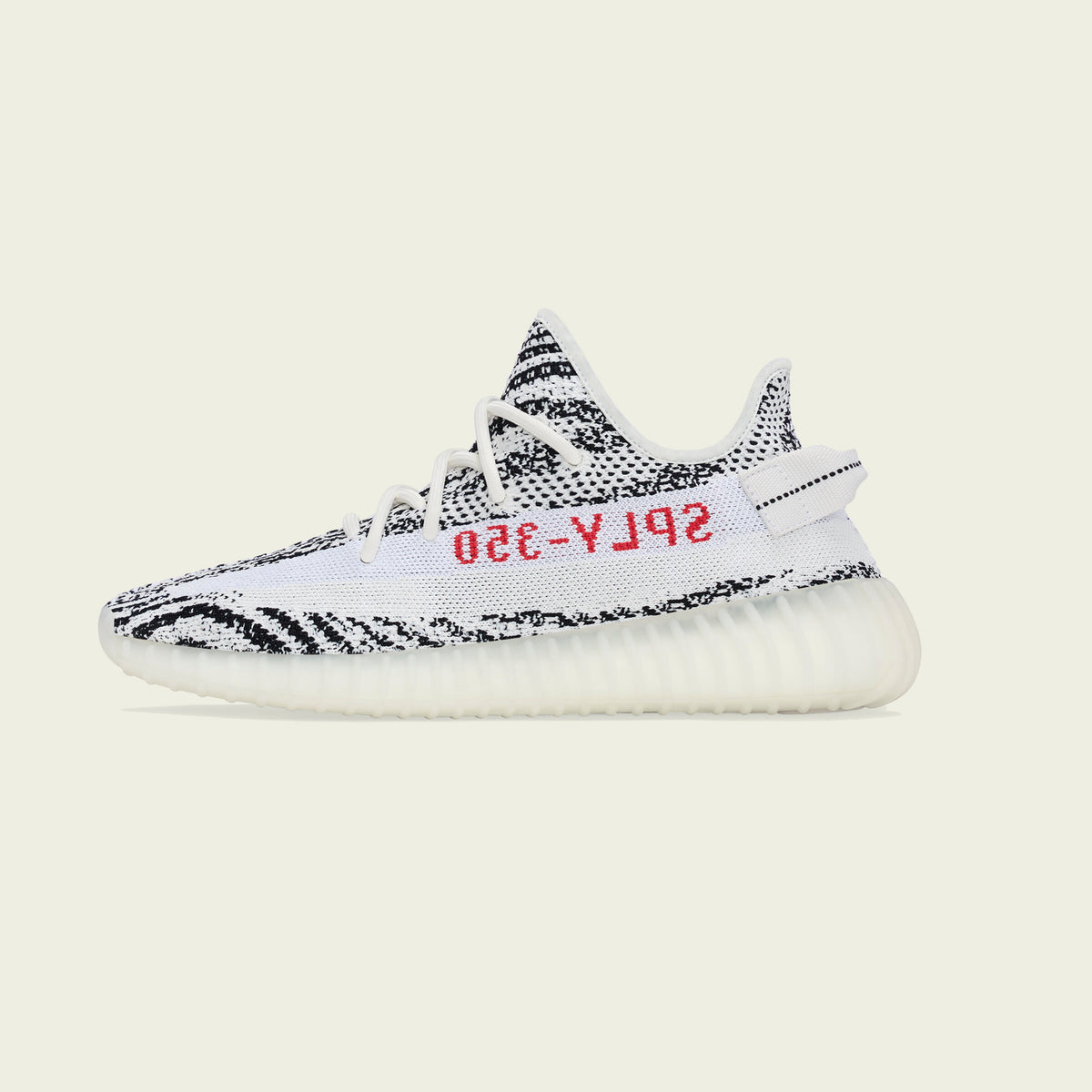 Adidas Yeezy BOOST 350 V2 White/core Black/red Sneakers - White - view 2