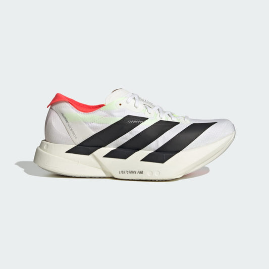 Adidas Adizero Adios Pro 4 Running Shoes - Cloud White / Core Black / Silver Metallic - view 1