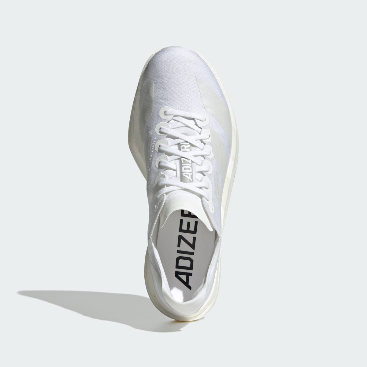 Adidas Adizero Adios Pro 4 Sneakers - Cloud White / Zero Metalic / Crystal White - view 2