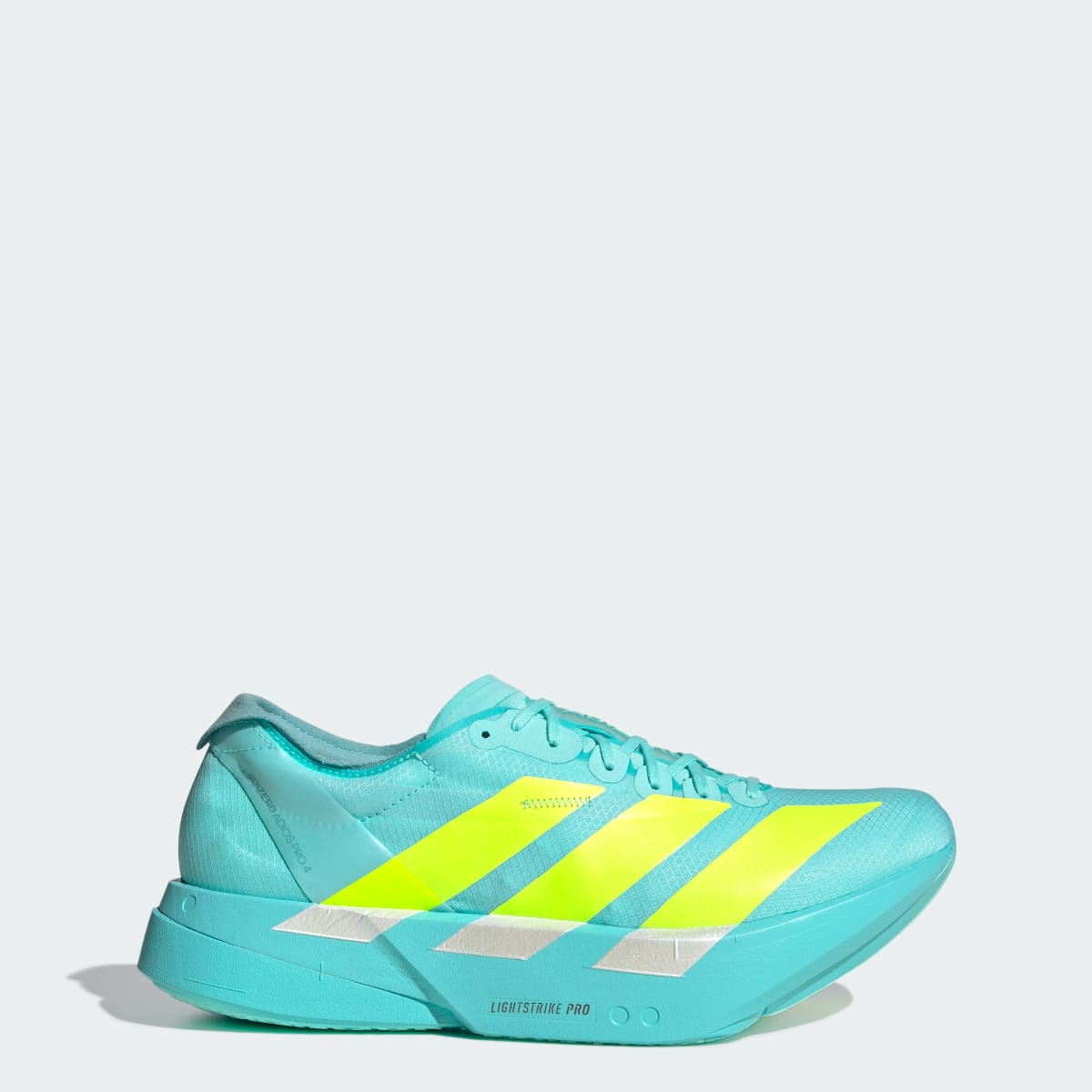 Adidas Adizero Adios Pro 4 Sneakers - Flash Aqua / Lucid Lemon / Mint Ton - view 1