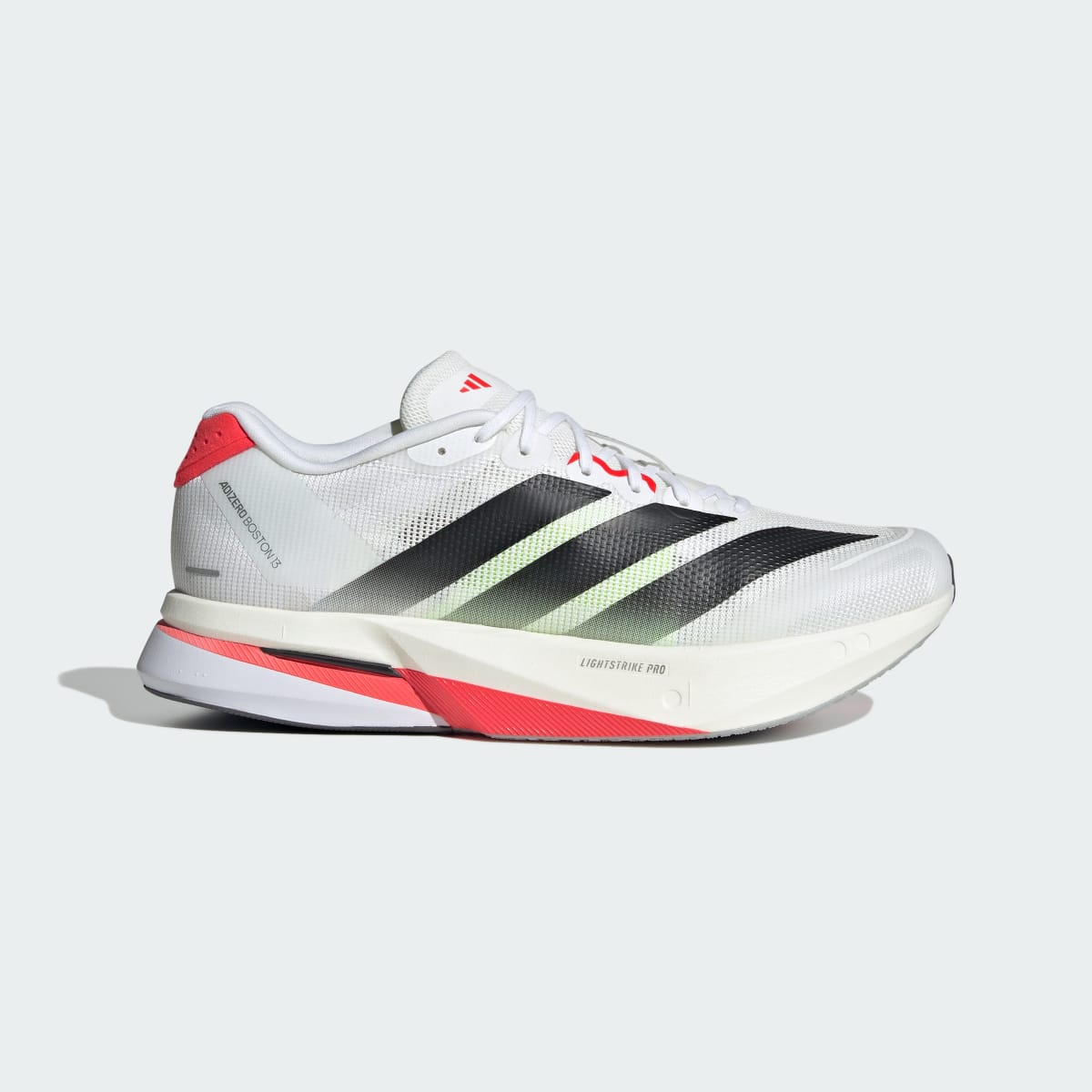 Adidas Adizero Boston 13 Sneakers - Cloud White / Core Black / Lucid Red - view 1