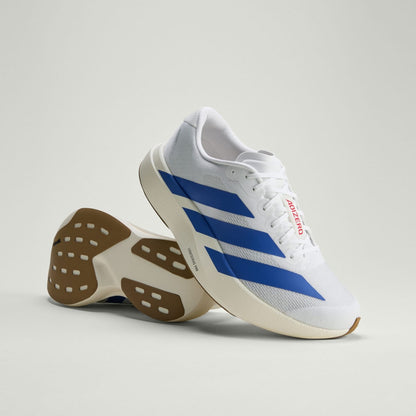 Adidas Adizero EVO SL Sneakers - Cloud White / Royal Blue / Pure Ruby - view 1