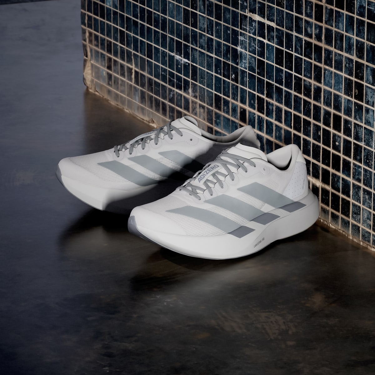 Adidas Adizero EVO SL Sneakers - Grey One / Grey Three / Iron Metallic - view 5