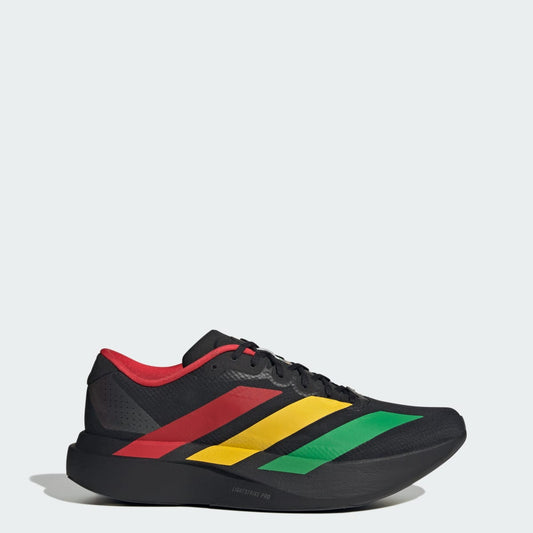 Adidas Adizero EVO SL Jamaïque 26 x Bob Marley Sneakers - Core Black / Vivid Green / Bold Gold - view 1