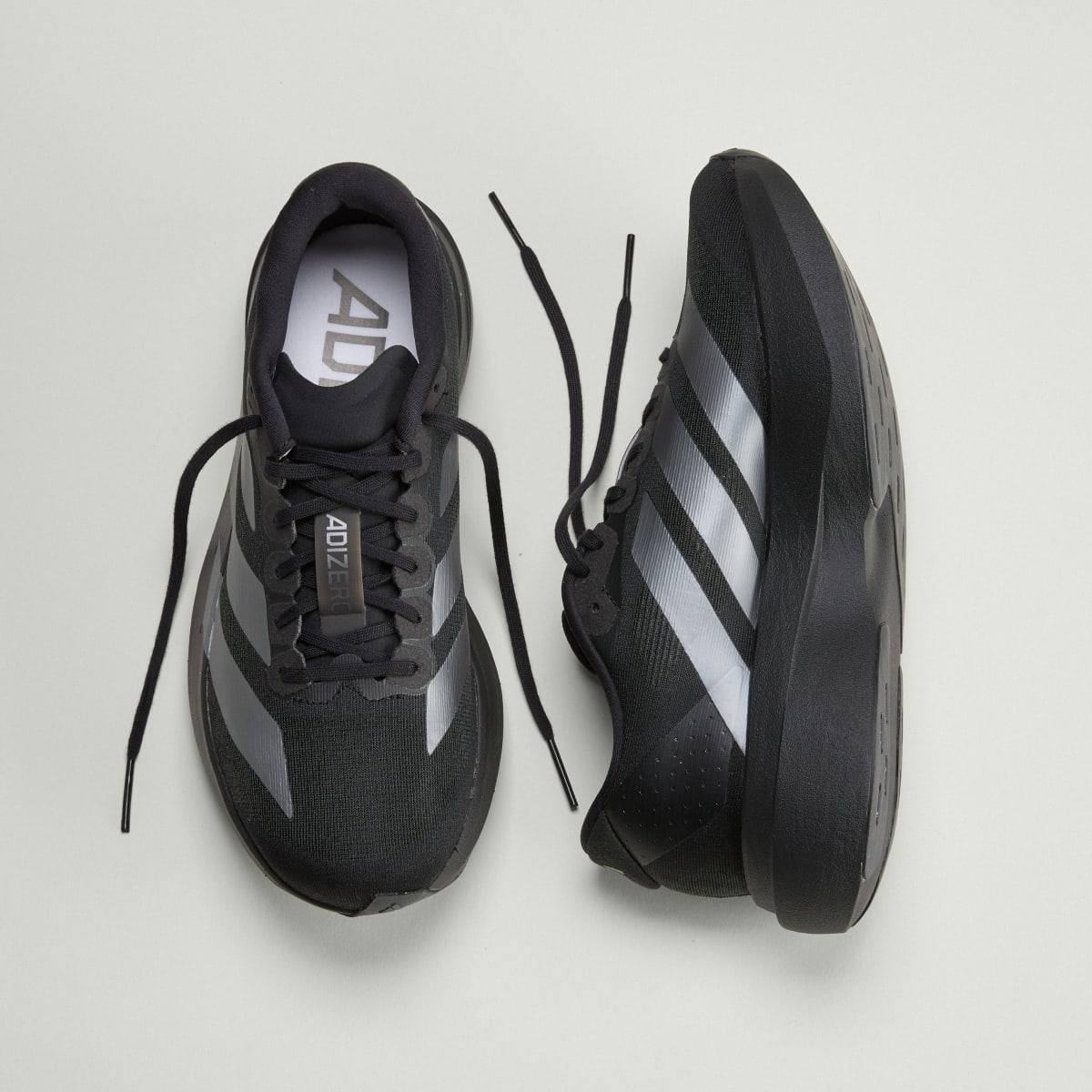Adidas Adizero EVO SL Sneakers - Core Black / Iron Metallic / Core Black - view 4