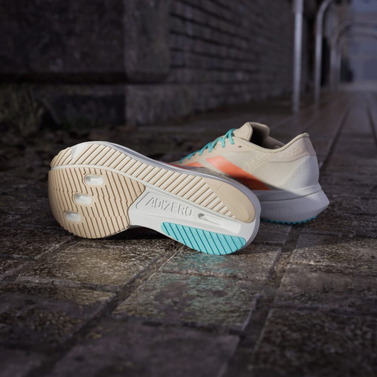 Adidas Adizero SL2 Sneakers - Crystal Sand / Semi Coral / Flash Orange - view 4